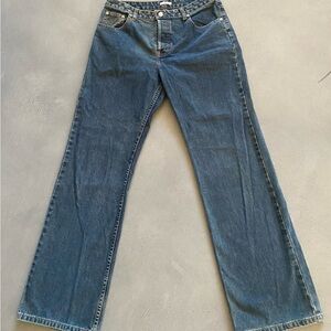 Halogen Dark Blue Straight-Leg Jeans